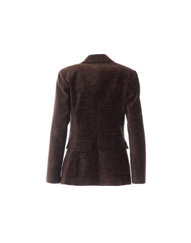 리우조 [해외직구] 26 F/W 리우조 벨벳 블레이저 WF6305T737A/91106 B0012363963 착용컷