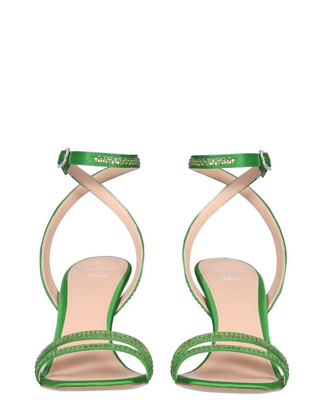리우조 [해외직구] 22 S/S 리우조 CAMELLIA 샌들 SA2713TX001S1310_EMERALD B0040182164 착용컷