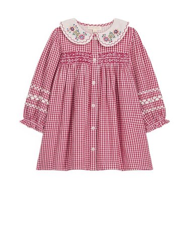 [해외직구] 루이스미샤 레드 & 화이트 CHECKERED 드레스 (KIDS 상품) GRIW26S0016RASPBERRYCHECKS B0302362760
