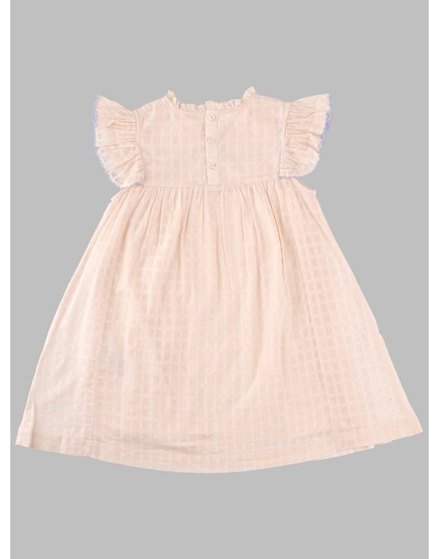 루이스미샤 [해외직구] 26 S/S 루이스미샤 VESTITO 콘 RICAMO (KIDS 상품) GRI-S26-S0103K_CREAM B0042046188 착용컷