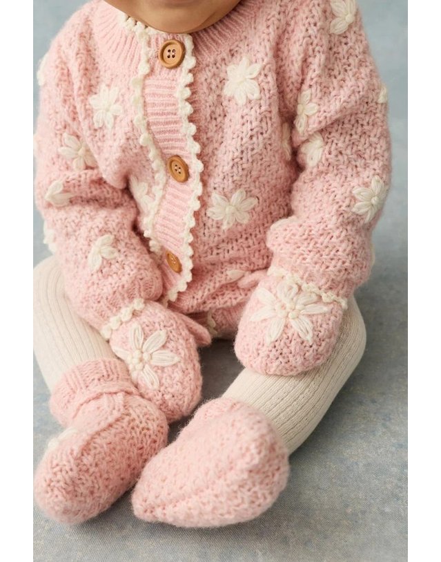 루이스미샤 [해외직구] 루이스미샤 핑크 플로랄 ONESIE (KIDS 상품) FRCW26R0128BLUSH B0302491767 착용컷