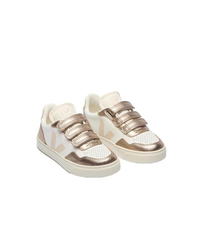 베자 [해외직구] 25 F/W 베자 스니커즈 V90 (KIDS 상품) SX2021008CK_WHITESABLE B0041840217 착용컷