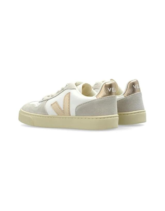 베자 [해외직구] 25 S/S 베자 스니커즈 V-10 (KIDS 상품) CX0520620CK_EXTRAWHITE B0041840265 착용컷