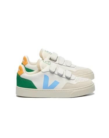 [해외직구] 26 S/S 베자 V90 로고 스니커즈 (KIDS 상품) SX2021512CK_WHITEAQUA B0041930835