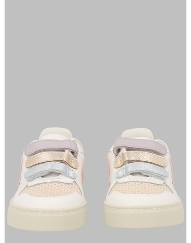 [해외직구] 26 F/W 베자 스니커즈 V-10 콘 CHIUSURA A STRAPPO (KIDS 상품) CV0521505CK_WHITE_PETALE B0042278458