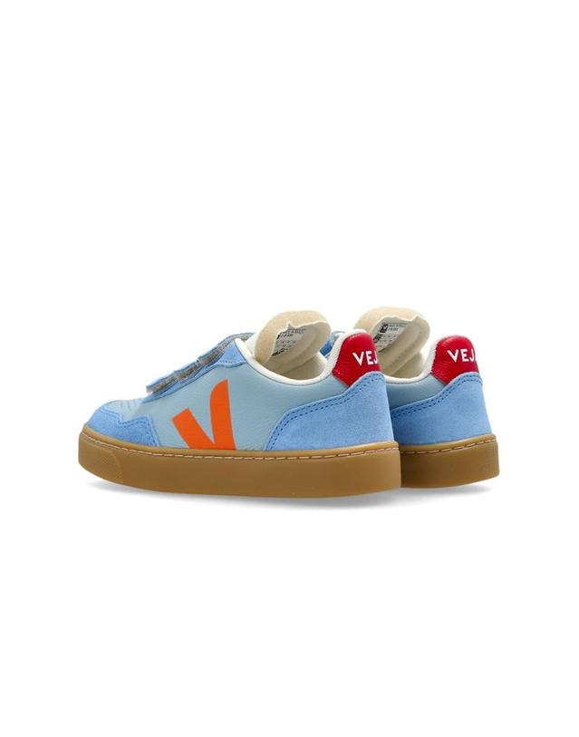 베자 [해외직구] 26 S/S 베자 V90 로고 스니커즈 (KIDS 상품) SX2021513CK_STEELFURY B0041930833 착용컷