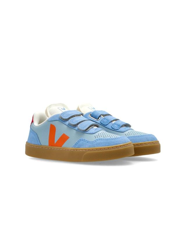 베자 [해외직구] 26 S/S 베자 V90 로고 스니커즈 (KIDS 상품) SX2021513CK_STEELFURY B0041930833 착용컷