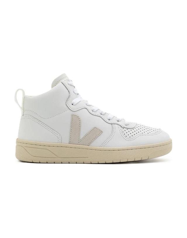베자 [해외직구] 21 F/W 베자 V15 스니커즈 베자 WHITEBEIGE 레더 VQ0201270A B0731457240 착용컷
