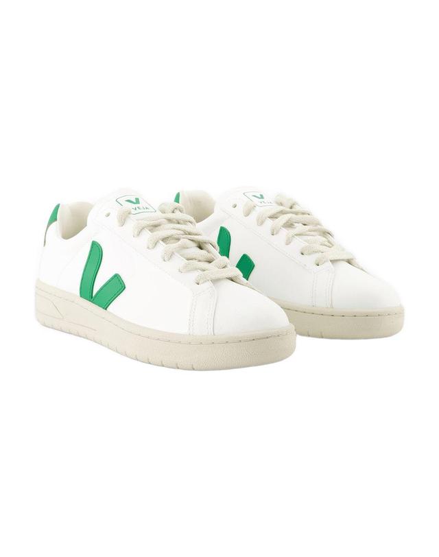 베자 [해외직구] 23 S/S 베자 URCA 스니커즈 베자 신세틱 레더 화이트 에메랄드 UC0703163A B0731457248 착용컷