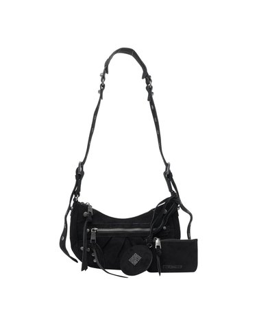 [해외직구] 26 F/W 스티브 매든 BGLOWINS 크로스바디 백 BGLOWINS/BLACK/SILVER B0012328129