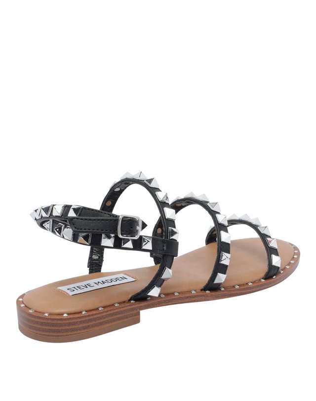 스티브매든 [해외직구] 26 S/S 스티브 매든 트래블 샌들 TRAVEL/BLACK B0011956932 착용컷