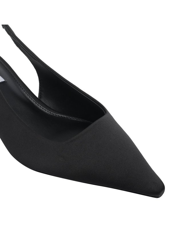 스티브매든 [해외직구] 26 S/S 스티브 매든 KARI 슬링백 KARI/BLACK SATIN B0011964129 착용컷