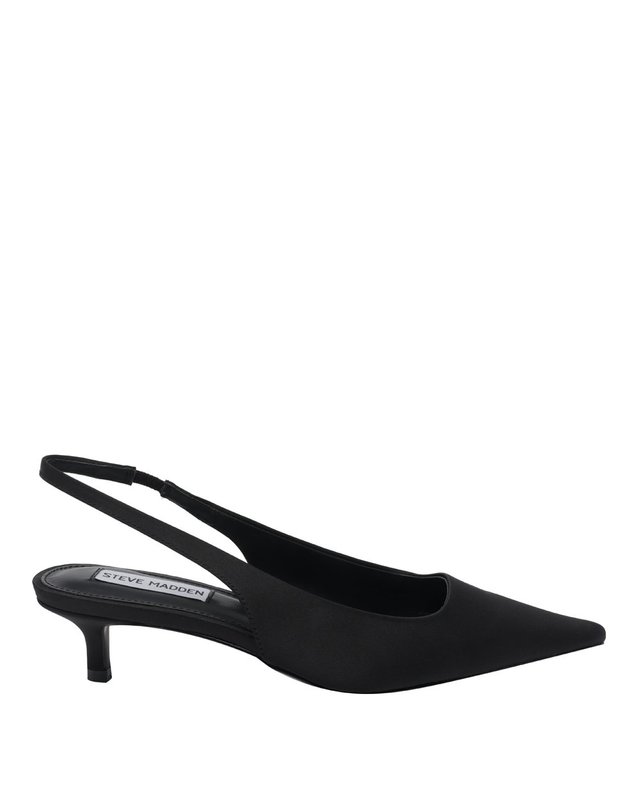 스티브매든 [해외직구] 26 S/S 스티브 매든 KARI 슬링백 KARI/BLACK SATIN B0011964129 착용컷