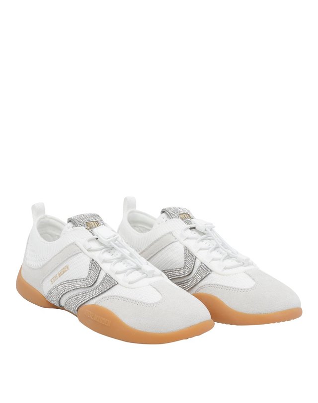 스티브매든 [해외직구] 26 S/S 스티브 매든 BISCOTTI 스니커즈 BISCOTTI/WHITE/SILVER B0012001492 착용컷