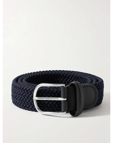 [해외직구] 앤더슨 3.5CM 레더 우븐 엘라스틱 벨트 B0667/AF2817/11/NE37/PL18/B1 B0081450267