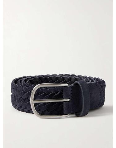 [해외직구] 앤더슨 3.5CM 우븐 스웨이드 벨트 A3008 PI20 AF2817/12 B0081673554