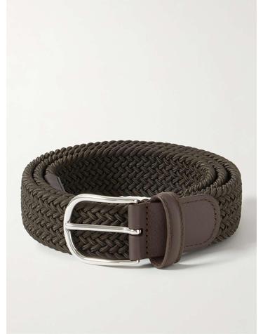 [해외직구] 앤더슨 3.5CM 레더 우븐 엘라스틱 벨트 B0667 AF2817/11 NE37-PL18 B0081048747