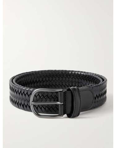 [해외직구] 앤더슨 3.5CM 우븐 레더 벨트 A2915 AF2817/31-PI97 B0080587207