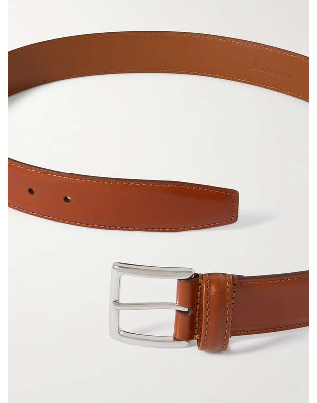 앤더슨 [해외직구] 앤더슨 3.5CM 레더 벨트 A0890 PL01 AF3484/11 B0082127567 착용컷
