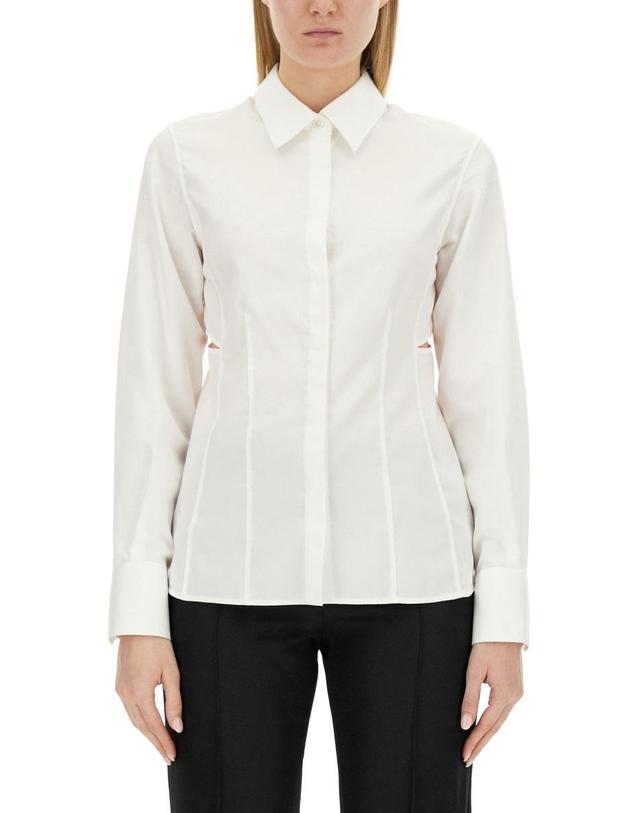 헬무트 랭 [해외직구] 24 S/S 헬무트 랭 슬림 핏 셔츠 N10HW502_C7J B0041276474 착용컷