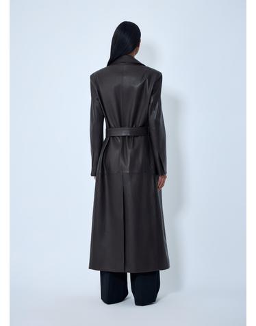 [해외직구] 26 S/S 더 로우 RAISA 레더 코트 10509-L644-CFF B0111928885