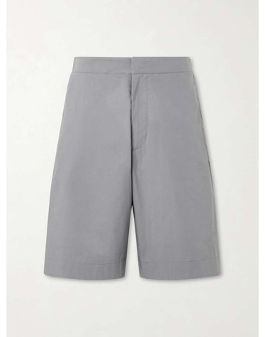 [해외직구] 26 F/W 더 로우 TIERRA 스트레이트레그 코튼블렌드 쇼츠 R001720-W5013 B0082033660