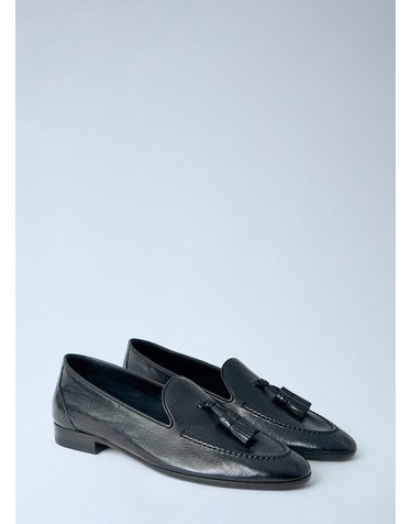 [해외직구] 26 F/W 더 로우 CADEN 로퍼 F001039-L894-BLK B0112366224