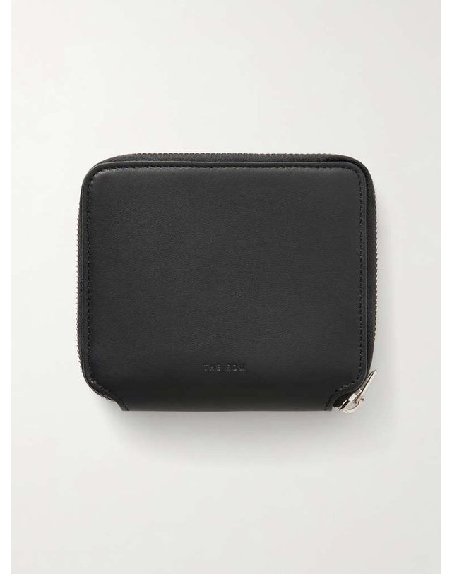 더 로우 [해외직구] 26 F/W 더 로우 스몰 지퍼 레더 빌폴드 지갑 W1880M-L659 B0081967430 착용컷