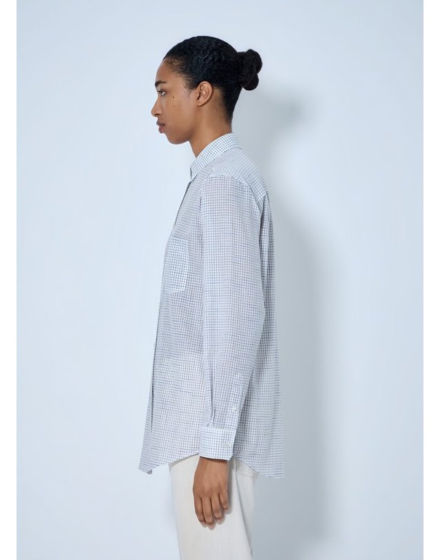 더 로우 [해외직구] 26 F/W 더 로우 DALAN 셔츠 11211-W5073 WBR B0112067439 착용컷