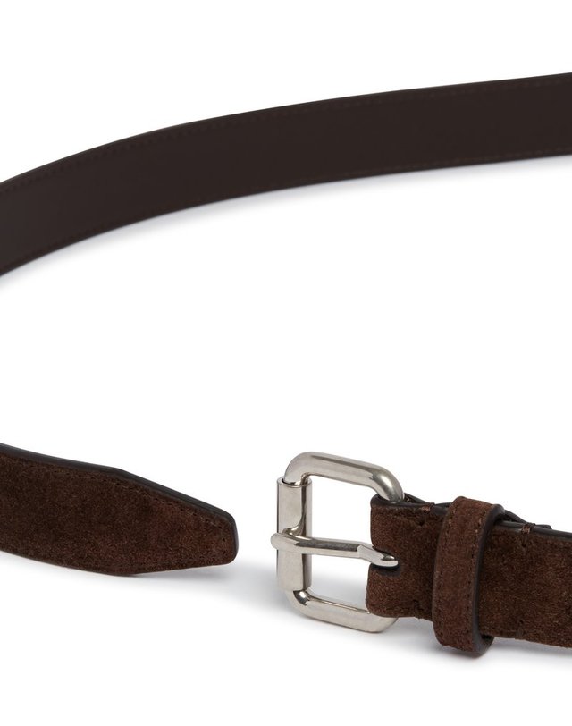 더 로우 [해외직구] 26 F/W 더 로우 벨트 GEO 인 스웨이드 MARRONE S001460L700/DBAS B0742252886 착용컷