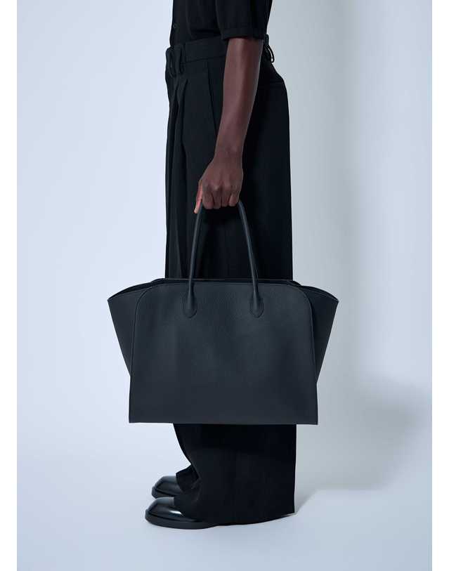 더 로우 [해외직구] 25 S/S 더 로우 MARLO 토트백 백 W1773M-L133-BAS B0111644687 착용컷