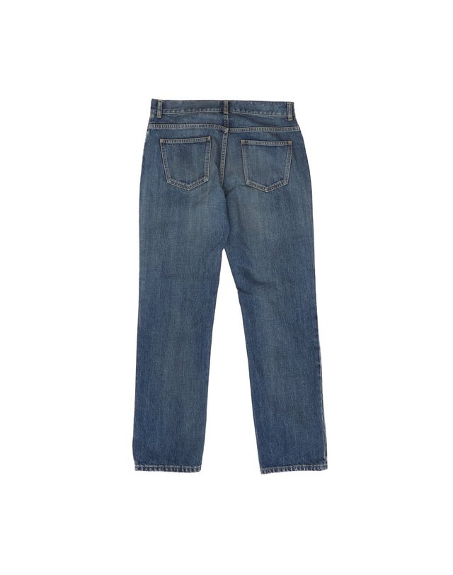 더 로우 [해외직구] 26 F/W 더 로우 진 DINNI 블루 R000495W4823/MDI B0742331427 착용컷