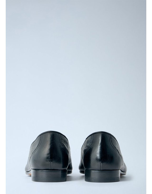 더 로우 [해외직구] 26 F/W 더 로우 CADEN 로퍼 F001039-L894-BLK B0112366224 착용컷