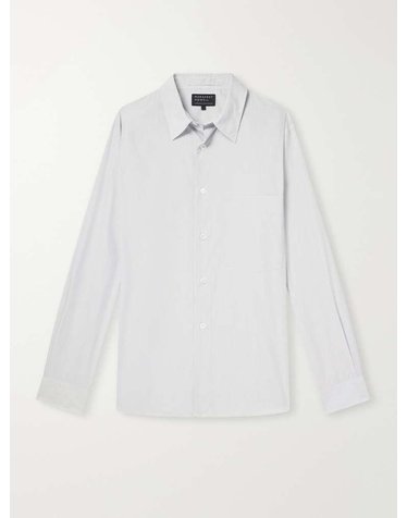 [해외직구] 마가렛 호웰 POINTCOLLAR 핀스트라이프 코튼 셔츠 MESH0558A26MSU B0082491319