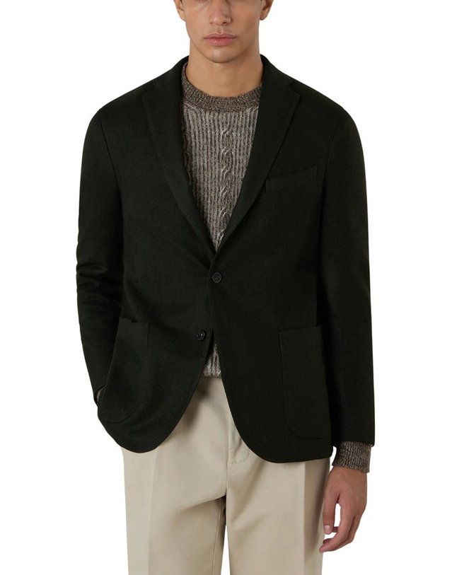 볼리올리 [해외직구] 볼리올리 가먼트 다이 울 헤링본 KJACKET N1302JFB34010566 B0192308764 착용컷