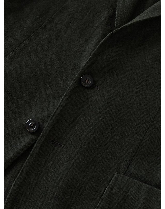 볼리올리 [해외직구] 볼리올리 가먼트 다이 울 헤링본 KJACKET N1302JFB34010566 B0192308764 착용컷