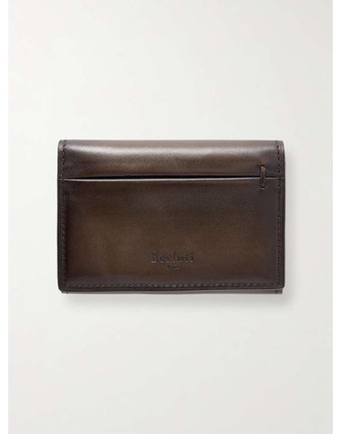 [해외직구] 26 S/S 벨루티 IMBUIA 가스파르 베네치아 레더 카드홀더 N310551G94 B0081989457