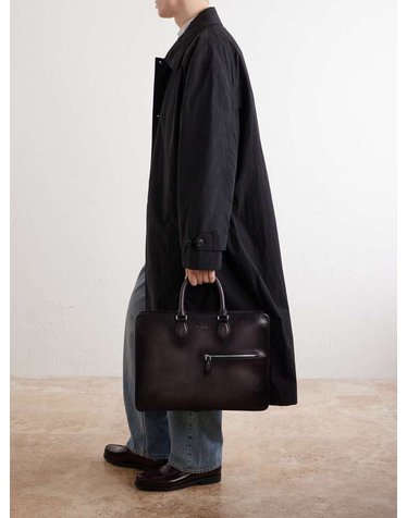 [해외직구] 26 F/W 벨루티 2 JOURS 네오 베네치아 레더 브리프케이스 M235690 B0082048868