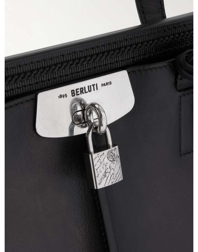 벨루티 [해외직구] 26 S/S 벨루티 LUTI 38 베네치아 레더 토트백 백 M262453BLACK B0081933062 착용컷