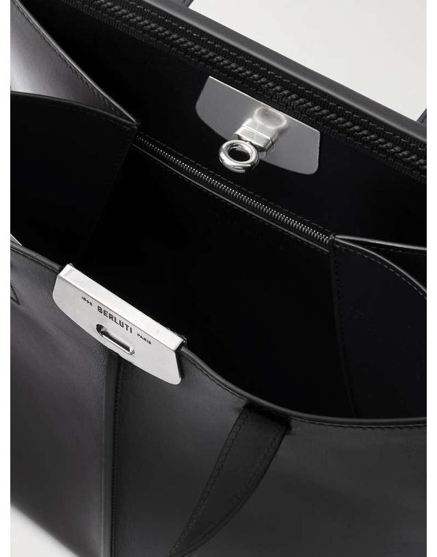 벨루티 [해외직구] 26 S/S 벨루티 LUTI 38 베네치아 레더 토트백 백 M262453BLACK B0081933062 착용컷