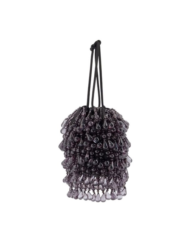 컬트 가이아 [해외직구] 26 F/W 컬트 가이아 ZIA WRISTLET 핸드백 CULT 가이아 플라스틱 블랙 HDBWL381042BD3956-001 B0732368270 착용컷