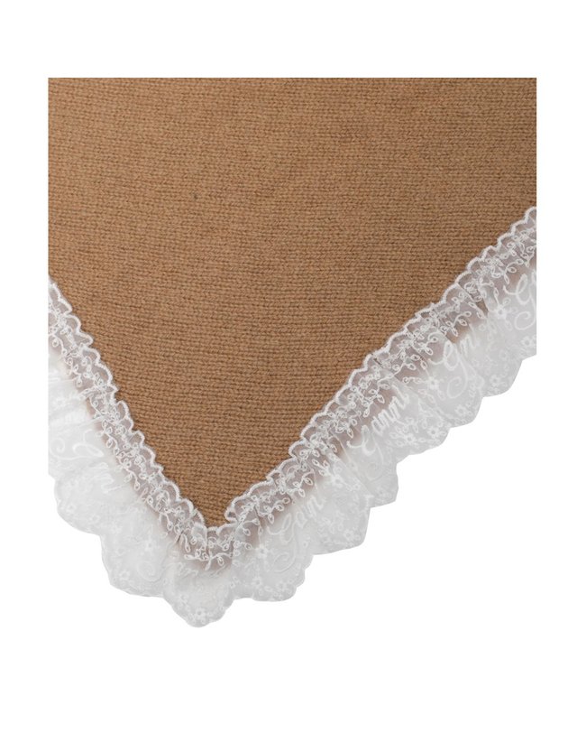 가니 [해외직구] 26 F/W 가니 울 레이스 TRIANGULAR 스카프 B3020273/177 B0012322768 착용컷