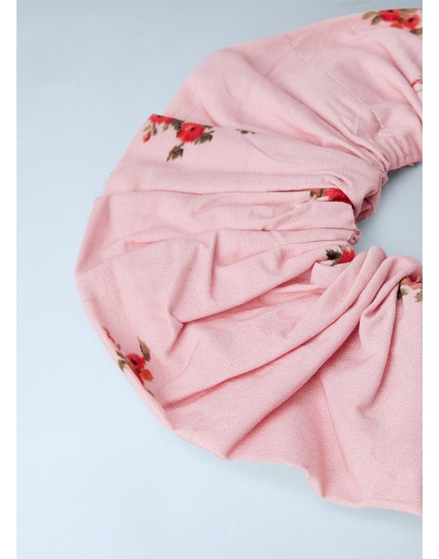가니 [해외직구] 26 F/W 가니 SCRUNCHIE 프린트 코튼 B3020262 499 B0112329319 착용컷