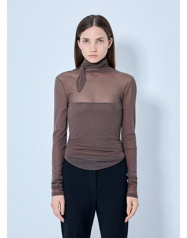 [해외직구] 26 F/W 르메르 발레리나 스카프 탑 TS0053 LJ1070 BR423 B0112267397