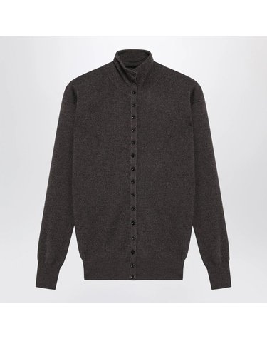[해외직구] 26 F/W 르메르 울 ECORCECOLORED BUTTONUP 탑 PO0047LK1070-BR538 B0052332058