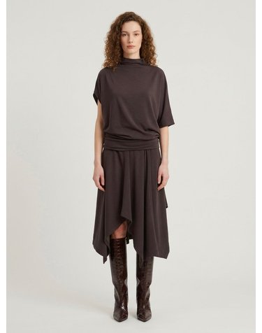 [해외직구] 26 F/W 르메르 트위스트 롱 드레스 DR1179lyLJ1086BR532 B0022491428