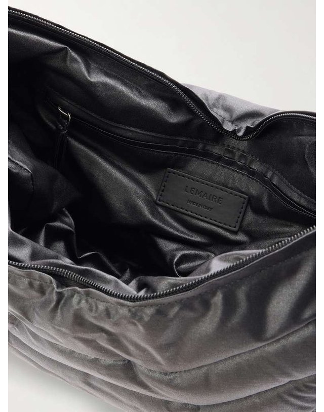 르메르 [해외직구] 26 S/S 르메르 소프트 게임 스몰 코팅코튼 메신저 백 BG293 LF1320BK983 B0081951312 착용컷