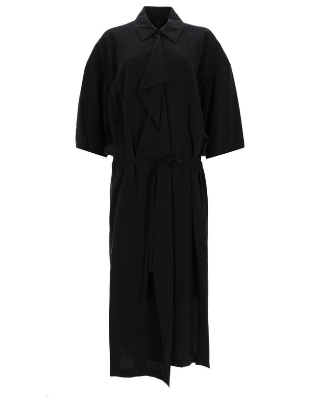 르메르 [해외직구] 26 S/S 르메르 비대칭 드레스 DR1162_LF1308BK999 B0041965019 착용컷
