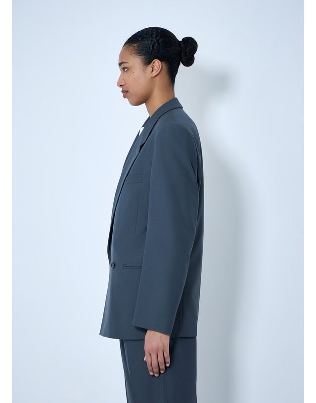 르메르 [해외직구] 26 S/S 르메르 더블브레스티드 울 수트 블레이저 JA1096 LF414 BK992 B0111999291 착용컷