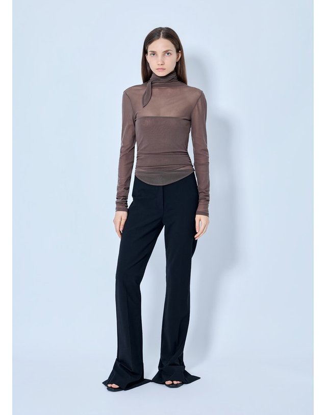 르메르 [해외직구] 26 F/W 르메르 발레리나 스카프 탑 TS0053 LJ1070 BR423 B0112267397 착용컷